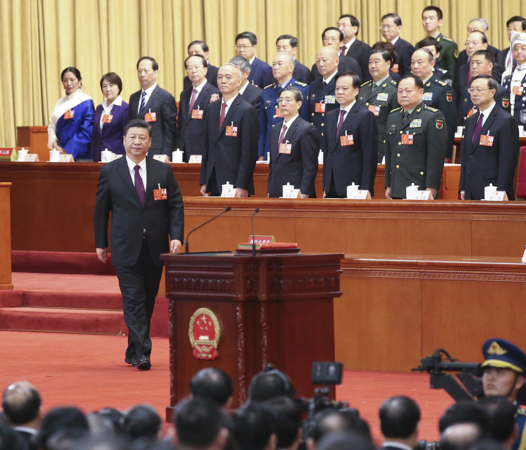 习近平当选国家主席、中央军委主席