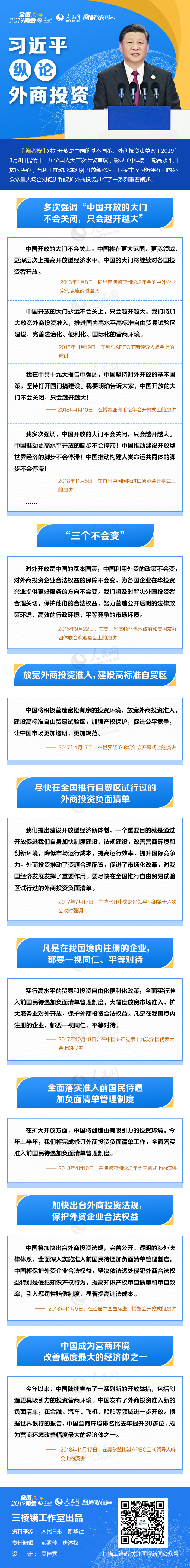习近平纵论外商投资