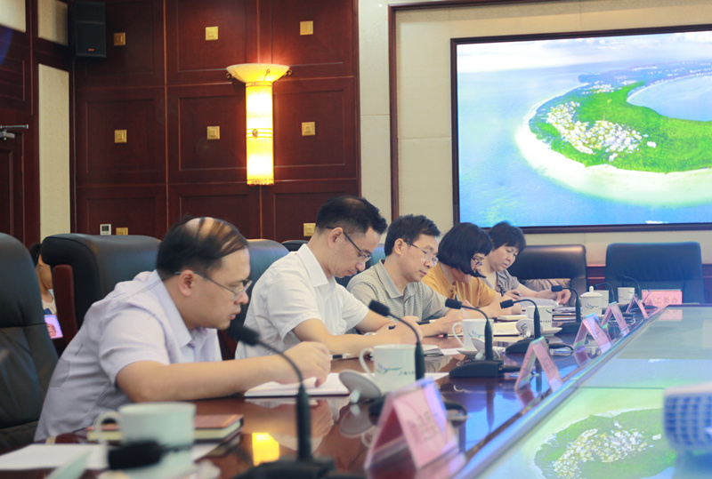 自治区人大常委会机关召开接待工作座谈会