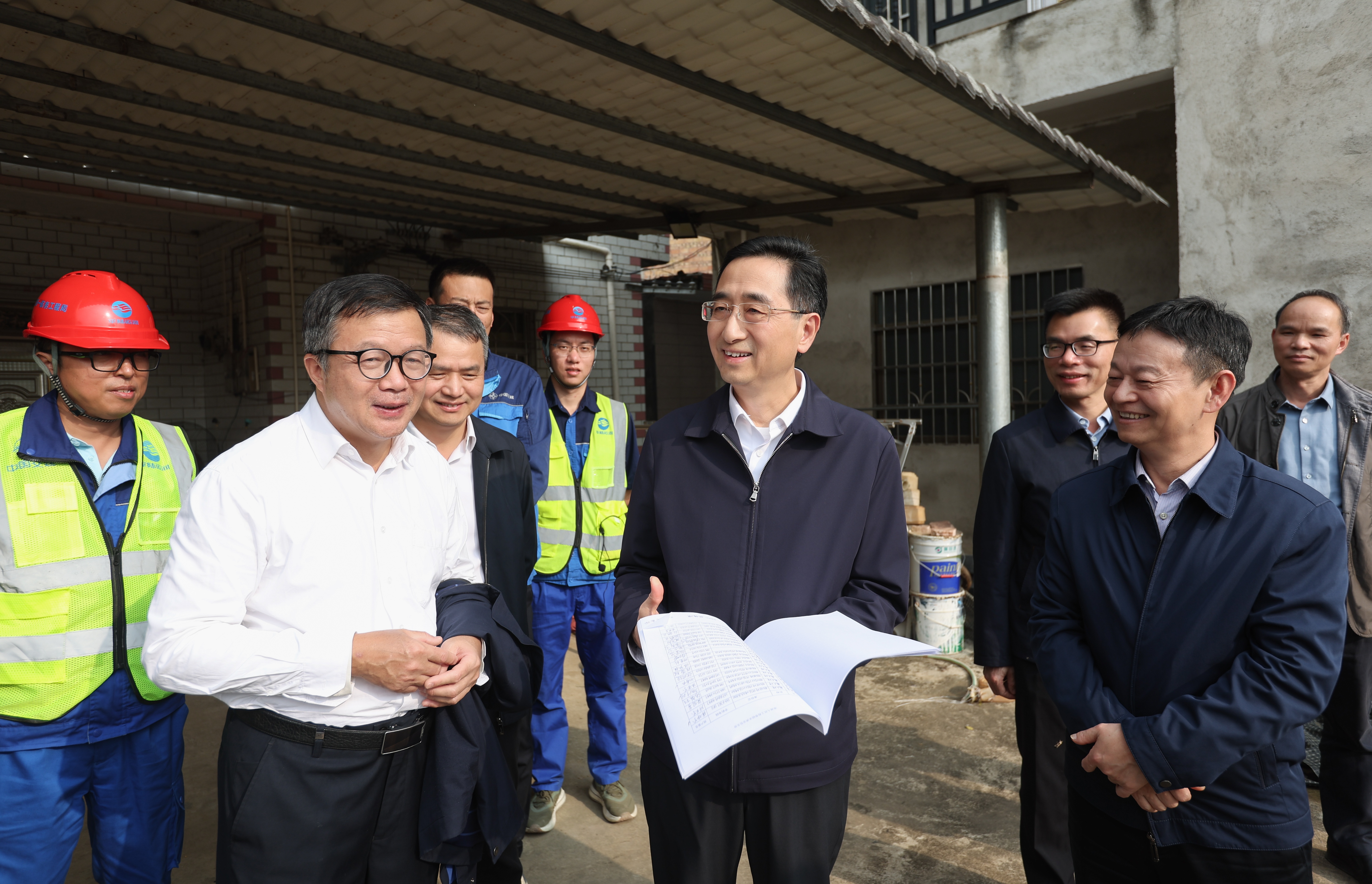 张晓钦赴钦州开展平陆运河建设绿色工程检查专家组第五次综合检查